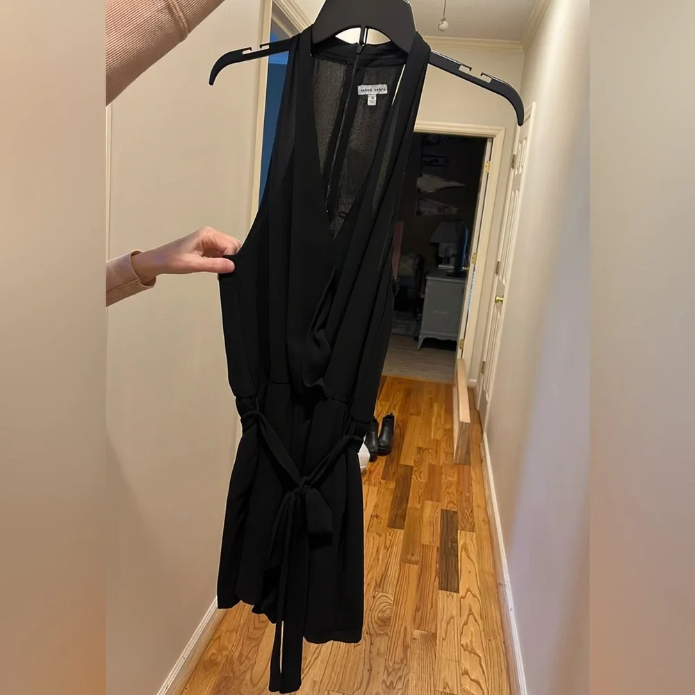 Naked zebra black romper - Picture 2 of 2